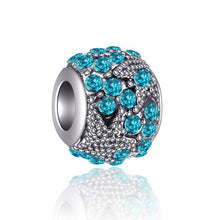 Load image into Gallery viewer, 2019 New Original Alloy Bead Holiday Travel Christmas Rainbow Charm Fit Pandora Bracelet Bangle Necklace DIY Women Jewelry Gifts