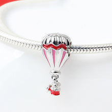 Load image into Gallery viewer, 2019 New Original Alloy Bead Holiday Travel Christmas Rainbow Charm Fit Pandora Bracelet Bangle Necklace DIY Women Jewelry Gifts