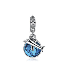 Load image into Gallery viewer, 2019 New Original Alloy Bead Holiday Travel Christmas Rainbow Charm Fit Pandora Bracelet Bangle Necklace DIY Women Jewelry Gifts