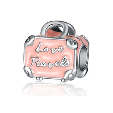 Load image into Gallery viewer, 2019 New Original Alloy Bead Holiday Travel Christmas Rainbow Charm Fit Pandora Bracelet Bangle Necklace DIY Women Jewelry Gifts