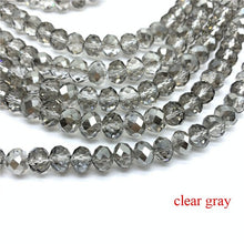Load image into Gallery viewer, 3X4/4X6/6X8/8X10mm Crystal Rondel Beads Glass Beads Faceted Crystal Beads for Jewelry Making Jewelry Accessories Translation Diy