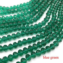 Load image into Gallery viewer, 3X4/4X6/6X8/8X10mm Crystal Rondel Beads Glass Beads Faceted Crystal Beads for Jewelry Making Jewelry Accessories Translation Diy
