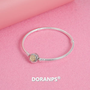 2020 Fine Jewelry doranps silver 925 charm beads for pandoras bracelet women chain bangle Jewelry Making,1pz