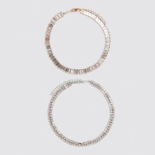 Load image into Gallery viewer, JUST FEEL ZA Chain Necklace Chokers For Women Gold Color Geometric Circles Pendant Necklaces Boho Maxi Statement Party Jewelry