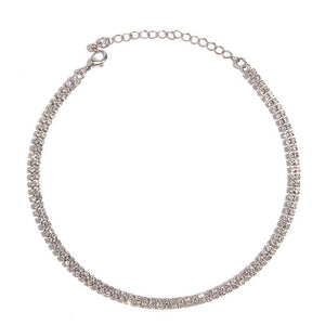 JUST FEEL ZA Chain Necklace Chokers For Women Gold Color Geometric Circles Pendant Necklaces Boho Maxi Statement Party Jewelry
