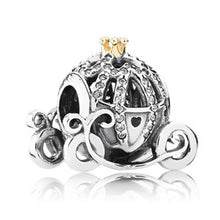 Load image into Gallery viewer, Couqcy Special Mickey Train Love Crown Car Dreamcatcher Charms Beads Fit Pandora Bracelet Necklace Women DIY Jewelry Accessories