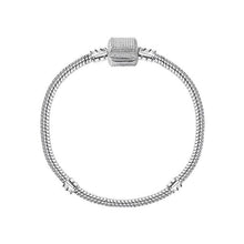 Load image into Gallery viewer, 2019 New Original Charm Bracelet Rose Gold Mickey Snake Chain Fit Pan Basic Bracelets For Fashion Women Beads DIY Jewelry