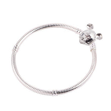 Load image into Gallery viewer, 2019 New Original Charm Bracelet Rose Gold Mickey Snake Chain Fit Pan Basic Bracelets For Fashion Women Beads DIY Jewelry