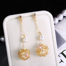 Load image into Gallery viewer, 2019 Fashion New Earrings For Women Jewelry Silver Tassel Heart geometric Stud Earrings Womens Set Cute Gift Earing Earring