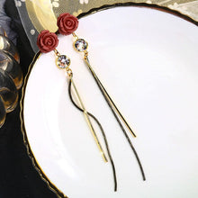Load image into Gallery viewer, 2019 Fashion New Earrings For Women Jewelry Silver Tassel Heart geometric Stud Earrings Womens Set Cute Gift Earing Earring