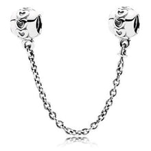 Load image into Gallery viewer, 2019 New Simple Style Safety Chain Rainbow Windmill Mouse Clip DIY Beads Fit Original Pandora Charms Bracelet Trinket Jewelry