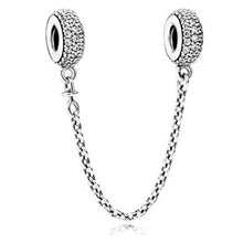 Load image into Gallery viewer, 2019 New Simple Style Safety Chain Rainbow Windmill Mouse Clip DIY Beads Fit Original Pandora Charms Bracelet Trinket Jewelry