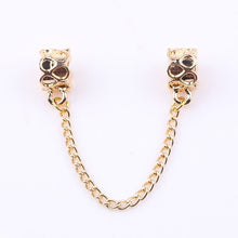 Load image into Gallery viewer, 2019 New Simple Style Safety Chain Rainbow Windmill Mouse Clip DIY Beads Fit Original Pandora Charms Bracelet Trinket Jewelry