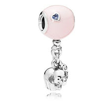 Load image into Gallery viewer, 2019 New Simple Style Safety Chain Rainbow Windmill Mouse Clip DIY Beads Fit Original Pandora Charms Bracelet Trinket Jewelry