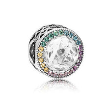 Load image into Gallery viewer, 2019 New Simple Style Safety Chain Rainbow Windmill Mouse Clip DIY Beads Fit Original Pandora Charms Bracelet Trinket Jewelry