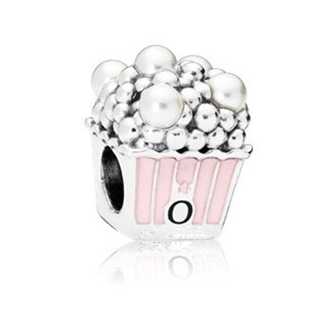 2019 New Simple Style Safety Chain Rainbow Windmill Mouse Clip DIY Beads Fit Original Pandora Charms Bracelet Trinket Jewelry