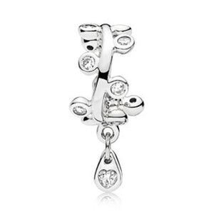 2019 New Simple Style Safety Chain Rainbow Windmill Mouse Clip DIY Beads Fit Original Pandora Charms Bracelet Trinket Jewelry