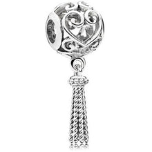 Load image into Gallery viewer, 2019 New Simple Style Safety Chain Rainbow Windmill Mouse Clip DIY Beads Fit Original Pandora Charms Bracelet Trinket Jewelry