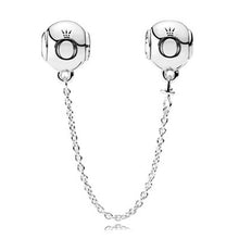 Load image into Gallery viewer, 2019 New Simple Style Safety Chain Rainbow Windmill Mouse Clip DIY Beads Fit Original Pandora Charms Bracelet Trinket Jewelry