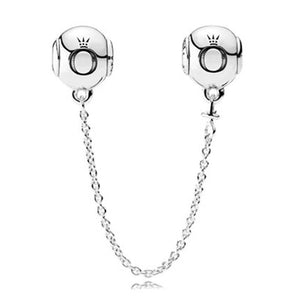 2019 New Simple Style Safety Chain Rainbow Windmill Mouse Clip DIY Beads Fit Original Pandora Charms Bracelet Trinket Jewelry