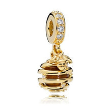 Load image into Gallery viewer, 2019 New Simple Style Safety Chain Rainbow Windmill Mouse Clip DIY Beads Fit Original Pandora Charms Bracelet Trinket Jewelry