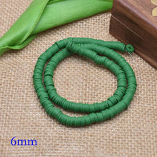 Load image into Gallery viewer, 6mm Flat Round Polymer Clay Beads Chip Disk Loose Spacer Handmade Beads For DIY Jewelry Making Bracelet Finding Mixed Color