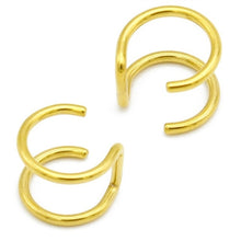 Load image into Gallery viewer, SHUANGR fashion 1 pair 5 style Punk Rock Ear Clip Cuff Wrap Earrings No piercing-Clip Hollow Out U Pattern Statement jewelry