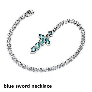 Fashion Game Necklace Steve Alex Enderman Creeper Ender Dragon Pig Metal Jewelry