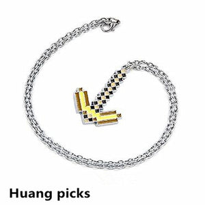 Fashion Game Necklace Steve Alex Enderman Creeper Ender Dragon Pig Metal Jewelry