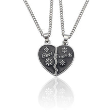 Load image into Gallery viewer, Best Friend Necklace Women Crystal Heart Tai Chi Crown Best Friends Forever Necklaces Pendants Friendship BFF Jewelry Collier