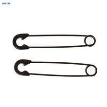 Load image into Gallery viewer, JAVRICK Gothic Surgical Steel Safety Pin Long Stud Earrings Ear Threader Fashion Jewelry Exquisite Earrings