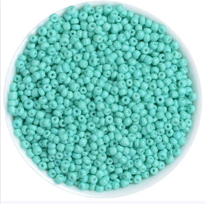 1000Pcs/lot 45 Colors 2mm Crystal Glass Czech Seed Beads Loose Miyuki Spacer Hama Beads For DIY Jewelry Making Perles Berloque