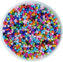 Load image into Gallery viewer, 1000Pcs/lot 45 Colors 2mm Crystal Glass Czech Seed Beads Loose Miyuki Spacer Hama Beads For DIY Jewelry Making Perles Berloque