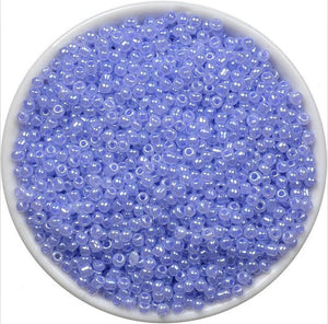 1000Pcs/lot 45 Colors 2mm Crystal Glass Czech Seed Beads Loose Miyuki Spacer Hama Beads For DIY Jewelry Making Perles Berloque