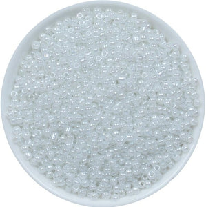 1000Pcs/lot 45 Colors 2mm Crystal Glass Czech Seed Beads Loose Miyuki Spacer Hama Beads For DIY Jewelry Making Perles Berloque