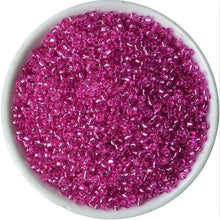 Load image into Gallery viewer, 1000Pcs/lot 45 Colors 2mm Crystal Glass Czech Seed Beads Loose Miyuki Spacer Hama Beads For DIY Jewelry Making Perles Berloque