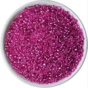 1000Pcs/lot 45 Colors 2mm Crystal Glass Czech Seed Beads Loose Miyuki Spacer Hama Beads For DIY Jewelry Making Perles Berloque