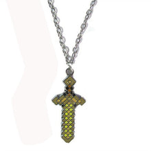 Load image into Gallery viewer, Fashion Game Necklace Steve Alex Enderman Creeper Ender Dragon Pig Metal Jewelry