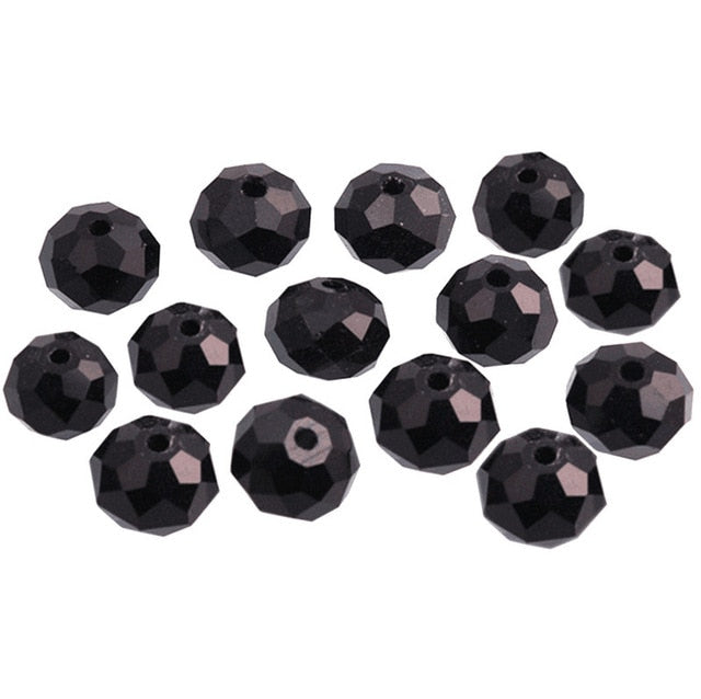 4 6 8mm Austria Spacer Rondelle Crystal Beads Beads for Needlework Women Diy Accessories Pearls Loose Facet Glass Beads
