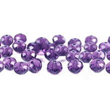 Load image into Gallery viewer, 4 6 8mm Austria Spacer Rondelle Crystal Beads Beads for Needlework Women Diy Accessories Pearls Loose Facet Glass Beads