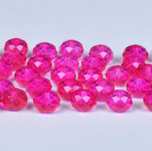 Load image into Gallery viewer, 4 6 8mm Austria Spacer Rondelle Crystal Beads Beads for Needlework Women Diy Accessories Pearls Loose Facet Glass Beads
