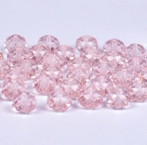 4 6 8mm Austria Spacer Rondelle Crystal Beads Beads for Needlework Women Diy Accessories Pearls Loose Facet Glass Beads