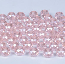 Load image into Gallery viewer, 4 6 8mm Austria Spacer Rondelle Crystal Beads Beads for Needlework Women Diy Accessories Pearls Loose Facet Glass Beads