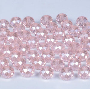 4 6 8mm Austria Spacer Rondelle Crystal Beads Beads for Needlework Women Diy Accessories Pearls Loose Facet Glass Beads