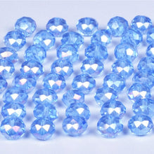 Load image into Gallery viewer, 4 6 8mm Austria Spacer Rondelle Crystal Beads Beads for Needlework Women Diy Accessories Pearls Loose Facet Glass Beads