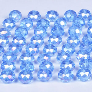 4 6 8mm Austria Spacer Rondelle Crystal Beads Beads for Needlework Women Diy Accessories Pearls Loose Facet Glass Beads