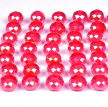 Load image into Gallery viewer, 4 6 8mm Austria Spacer Rondelle Crystal Beads Beads for Needlework Women Diy Accessories Pearls Loose Facet Glass Beads