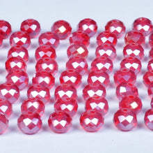 Load image into Gallery viewer, 4 6 8mm Austria Spacer Rondelle Crystal Beads Beads for Needlework Women Diy Accessories Pearls Loose Facet Glass Beads