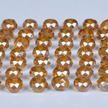 Load image into Gallery viewer, 4 6 8mm Austria Spacer Rondelle Crystal Beads Beads for Needlework Women Diy Accessories Pearls Loose Facet Glass Beads