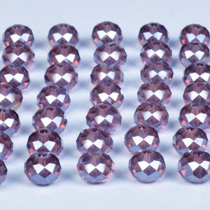 4 6 8mm Austria Spacer Rondelle Crystal Beads Beads for Needlework Women Diy Accessories Pearls Loose Facet Glass Beads